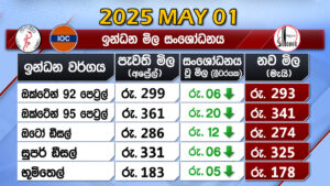 2025 May 01 - Fuel Price